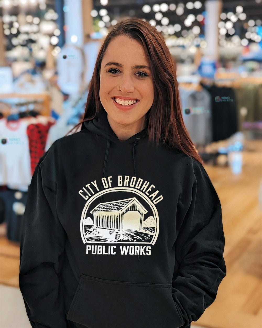 City of brodhead public works - Adult & Kids T-Shirts, Sweatshirts & Hoodies apparel design preview 3