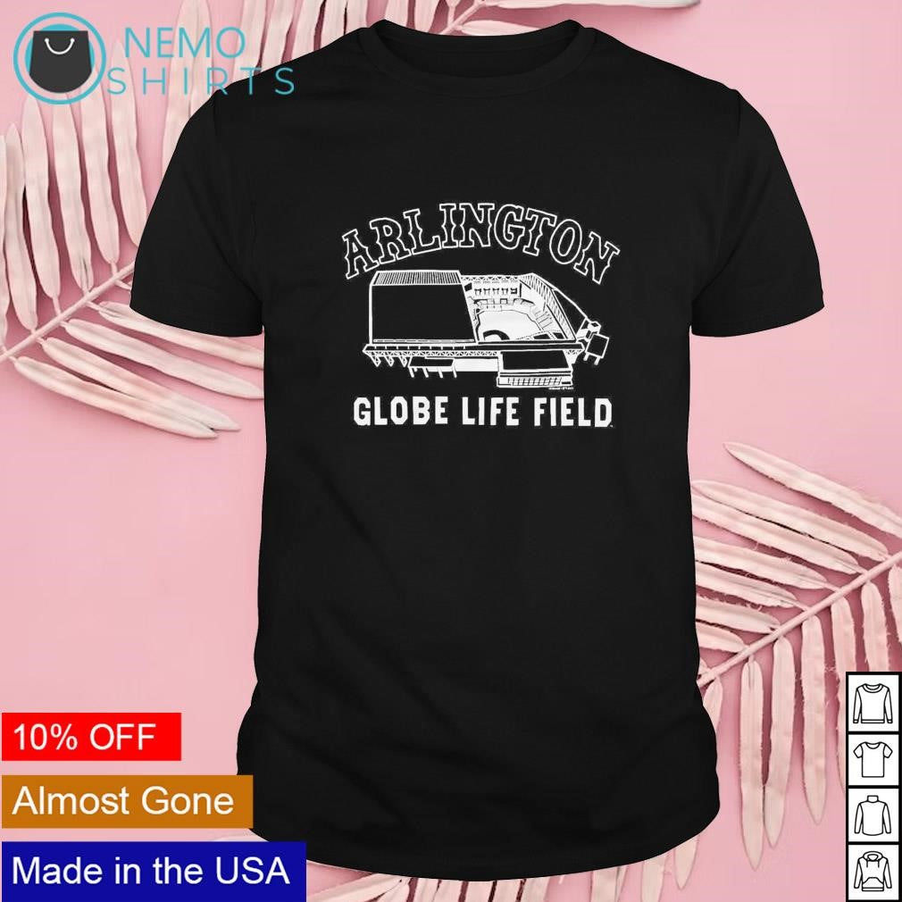 Texas Rangers Arlington globe life field - Adult & Kids T-Shirts, Sweatshirts & Hoodies apparel design preview 1