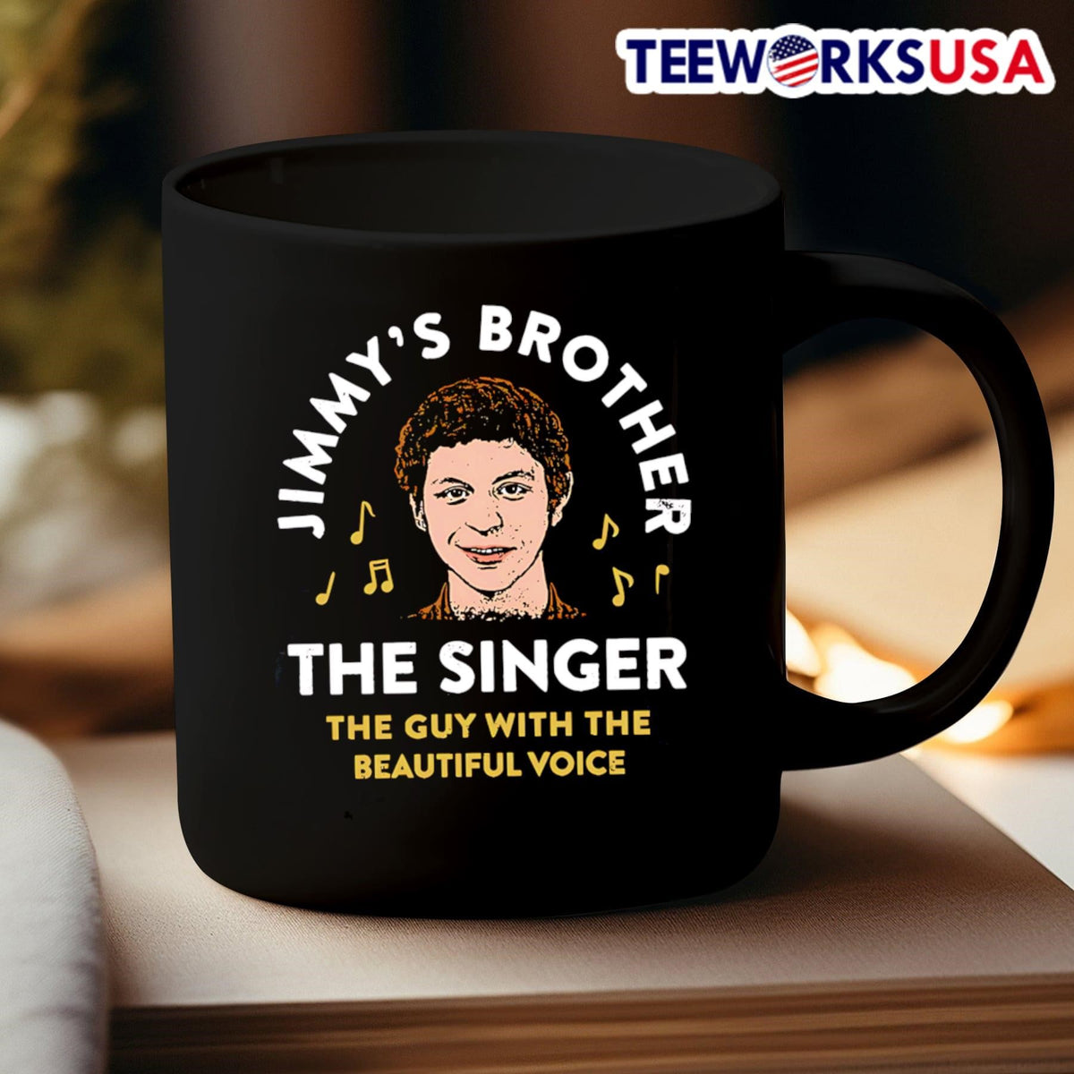 Jimmy's Brother The Guy With Beautiful Voice - Adult & Kids T-Shirts, Sweatshirts & Hoodies apparel design preview 3