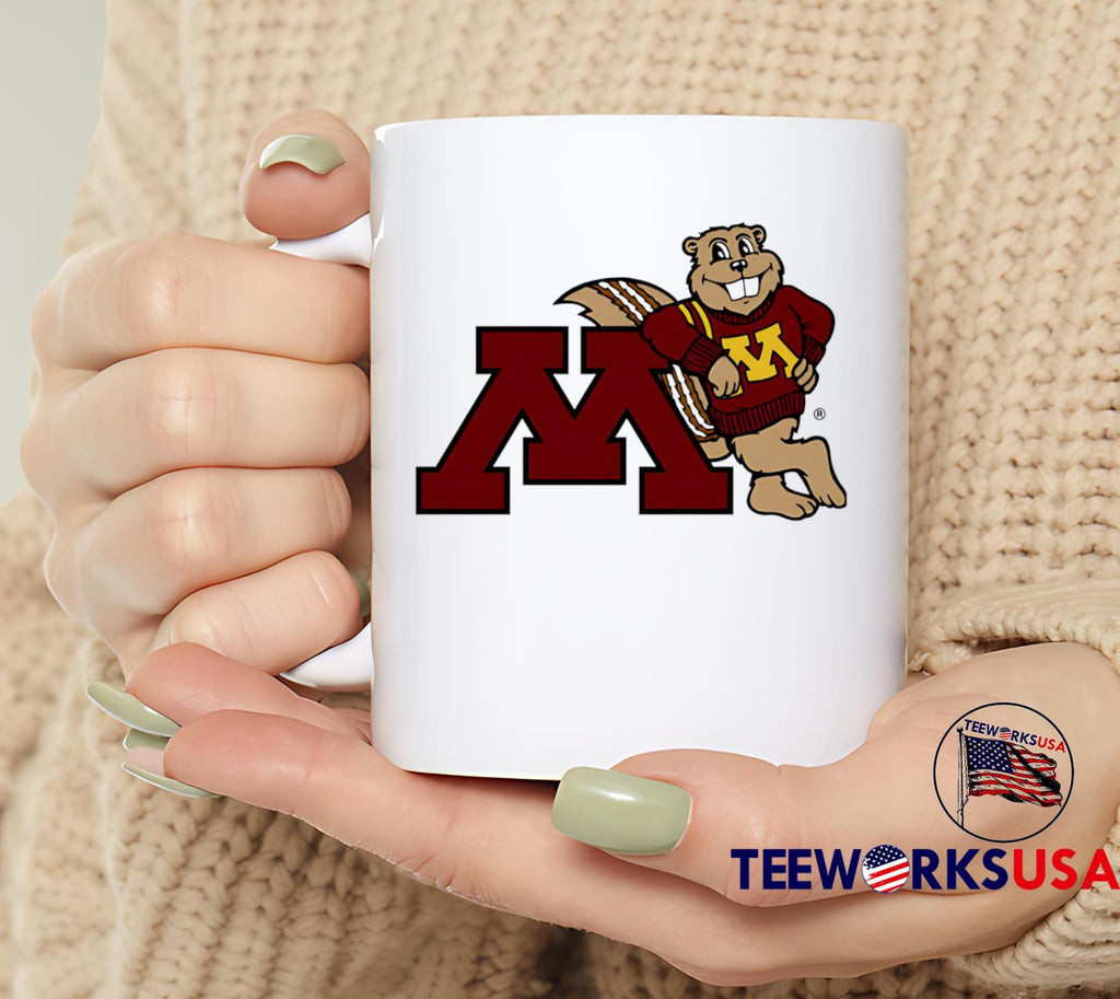 The Golden Gophers Hockey mascot - Adult & Kids T-Shirts, Sweatshirts & Hoodies apparel design preview 6