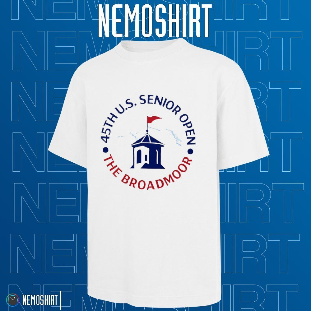 The Broadmoor 45th US Senior Open - Adult & Kids T-Shirts, Sweatshirts & Hoodies apparel design preview 1