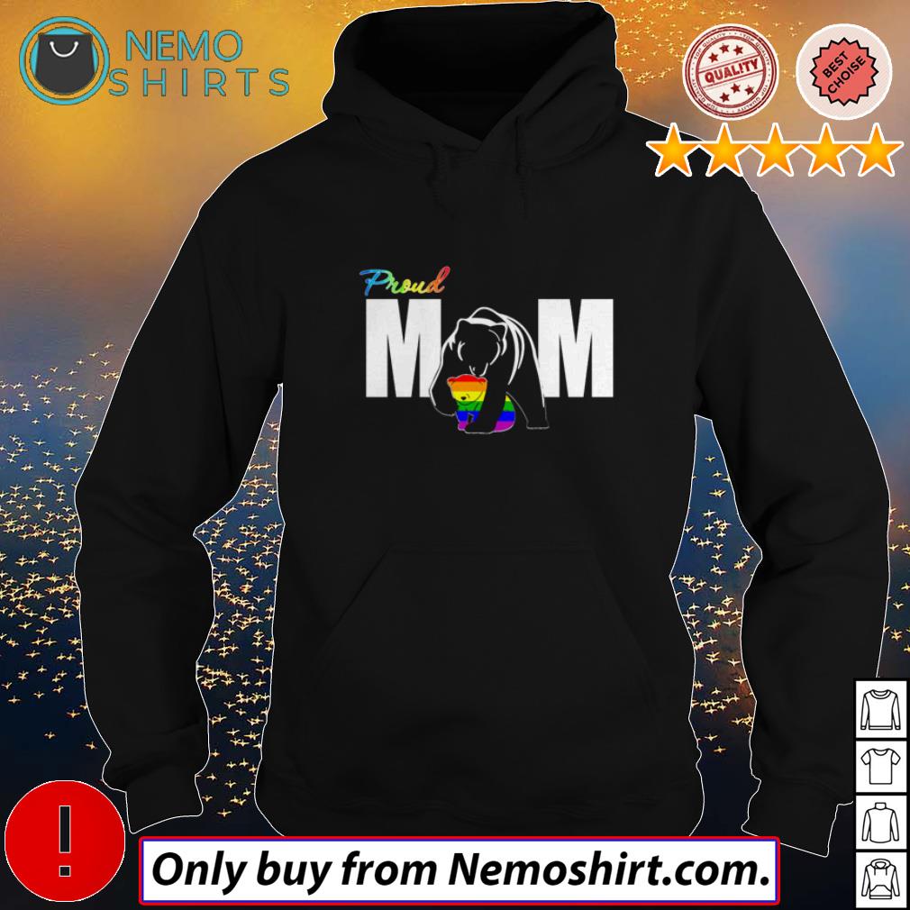 Bear Proud mom LGBT Pride - Adult & Kids T-Shirts, Sweatshirts & Hoodies apparel design preview 2