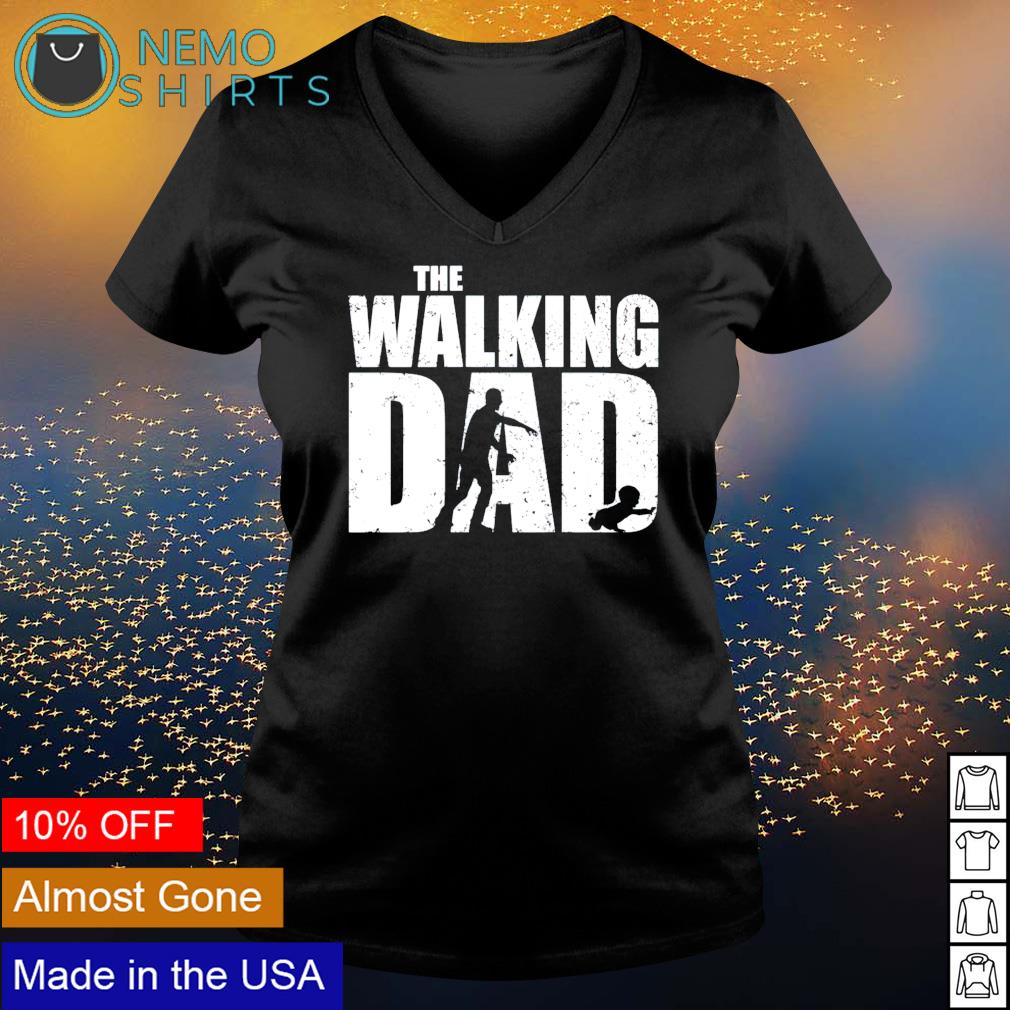 Zombie the walking dad - Adult & Kids T-Shirts, Sweatshirts & Hoodies apparel design preview 5
