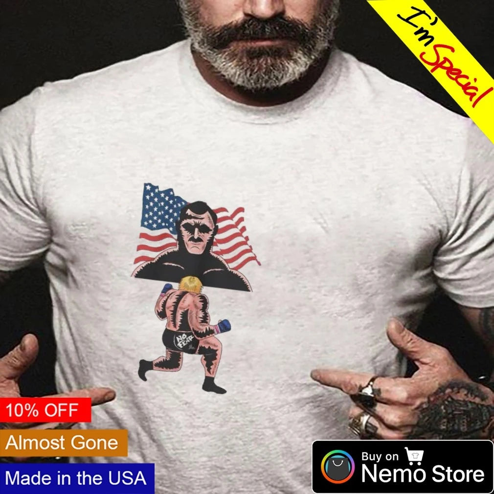 The Greatest Fight 2026 No Fear Boxer boxing - Adult & Kids T-Shirts, Sweatshirts & Hoodies apparel design preview 3