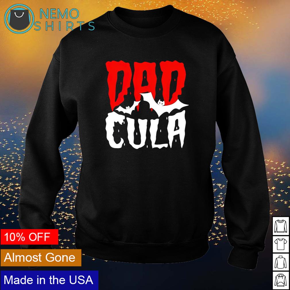 Halloween Vampire Dad cula - Adult & Kids T-Shirts, Sweatshirts & Hoodies apparel design preview 4