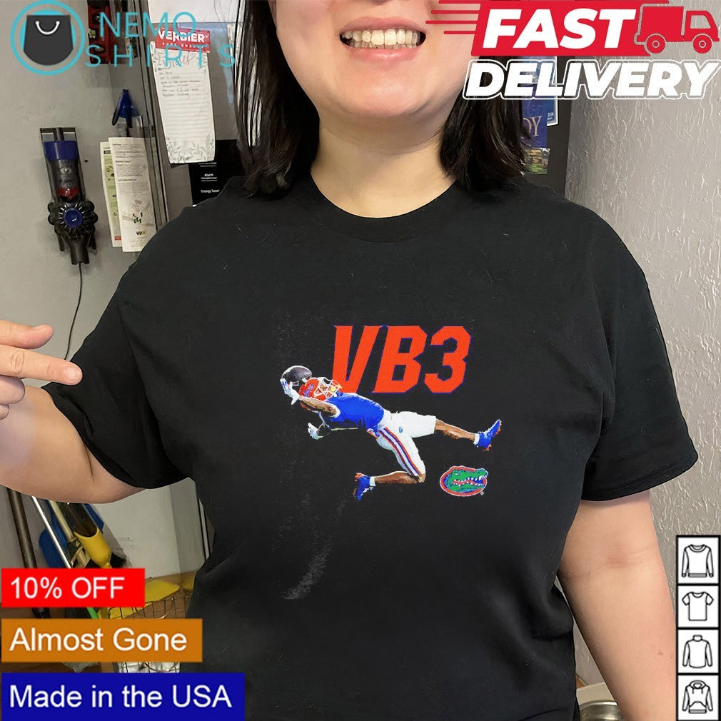 VB3 Vernell Brown III Florida Gators football player - Adult & Kids T-Shirts, Sweatshirts & Hoodies apparel design preview 2