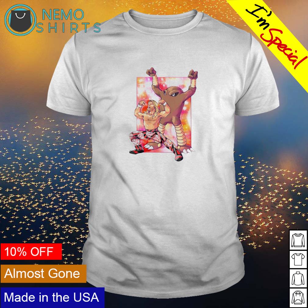Shawn Michaels and Hitmonlee - Adult & Kids T-Shirts, Sweatshirts & Hoodies apparel design preview 1