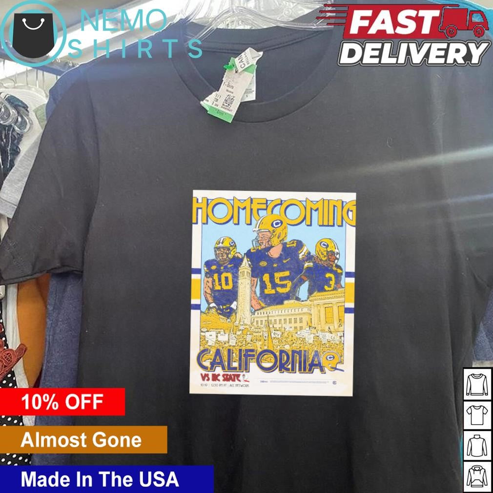 Homecoming California Golden Bears vs NC State - Adult & Kids T-Shirts, Sweatshirts & Hoodies apparel design preview 5
