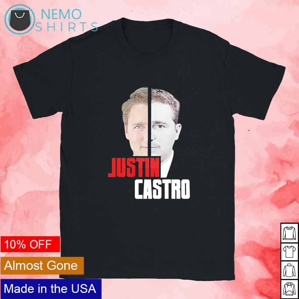 Justin Castro two half part face - Adult & Kids T-Shirts, Sweatshirts & Hoodies apparel design preview 1