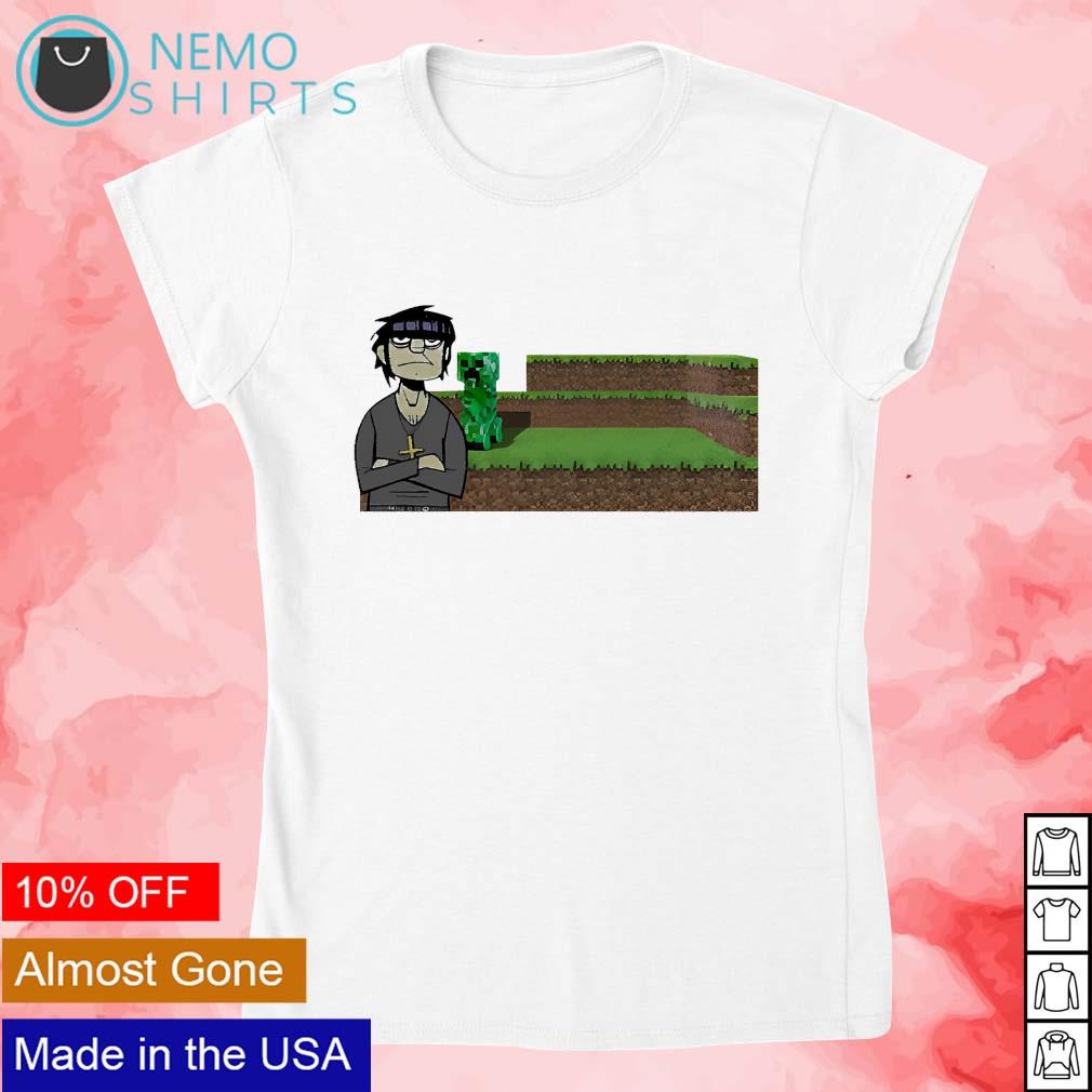 Minecraft creeper murdoc niccals - Adult & Kids T-Shirts, Sweatshirts & Hoodies apparel design preview 4