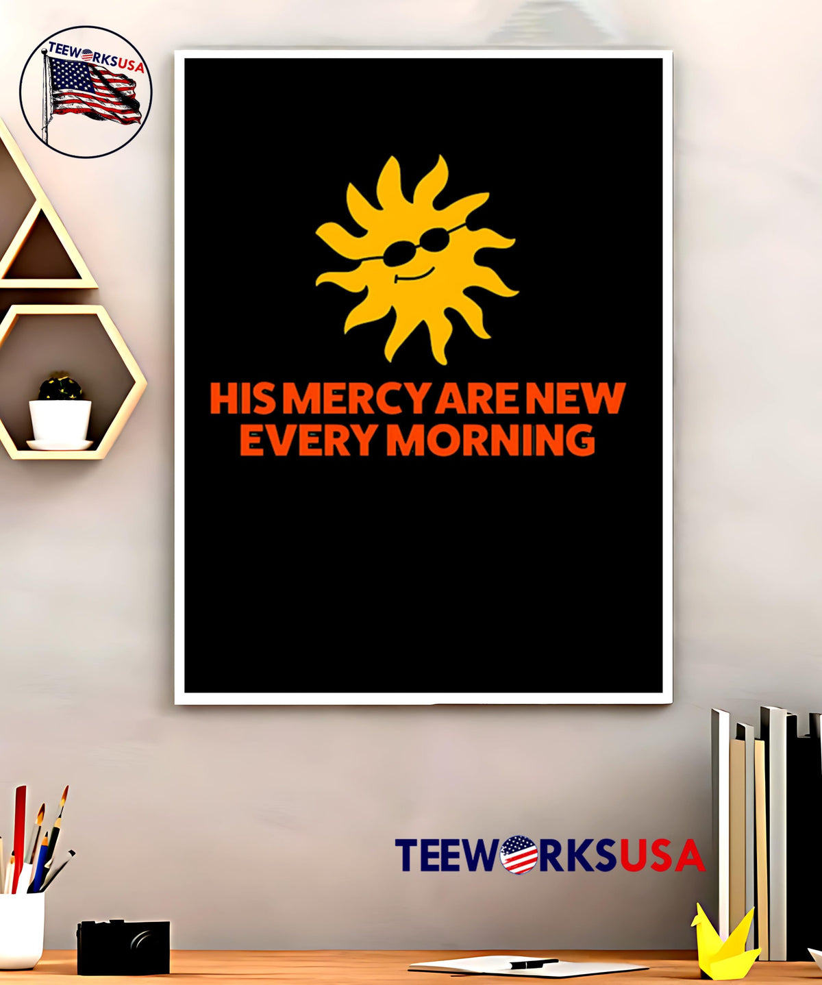 His Mercy Are New Every Morning - Adult & Kids T-Shirts, Sweatshirts & Hoodies apparel design preview 5