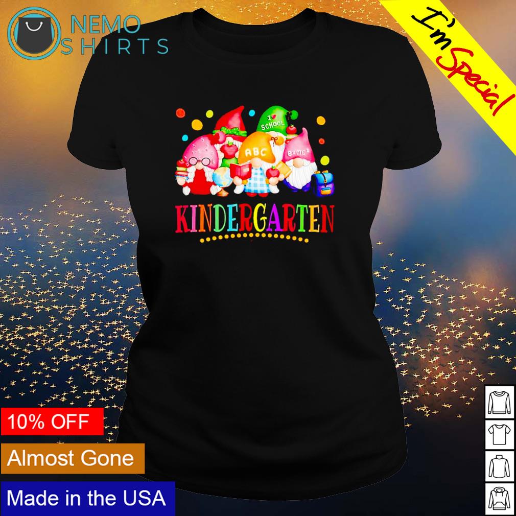 Gnomes Kindergarten back to school - Adult & Kids T-Shirts, Sweatshirts & Hoodies apparel design preview 3