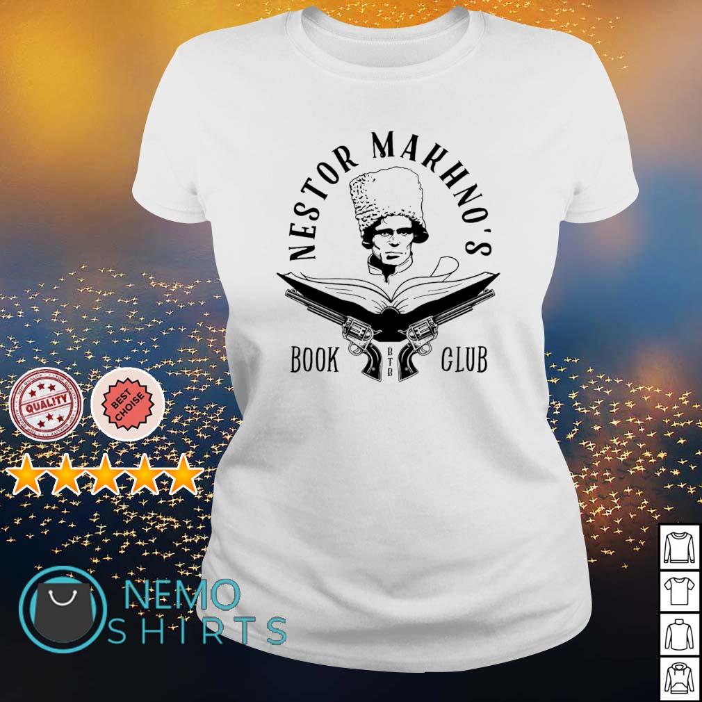 Nestor Makhno's book club - Adult & Kids T-Shirts, Sweatshirts & Hoodies apparel design preview 3