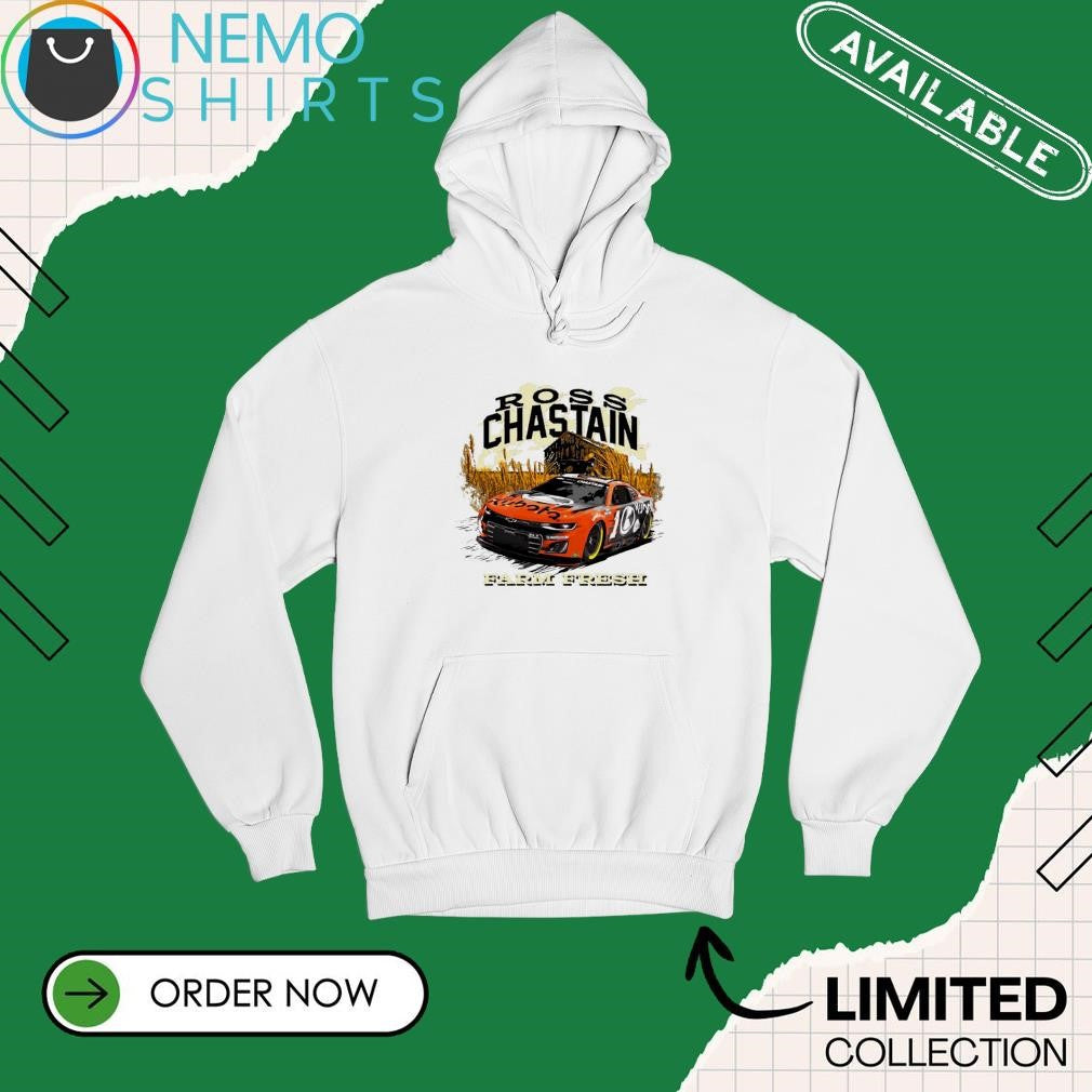Ross Chastain Kubota farm fresh - Adult & Kids T-Shirts, Sweatshirts & Hoodies apparel design preview 2