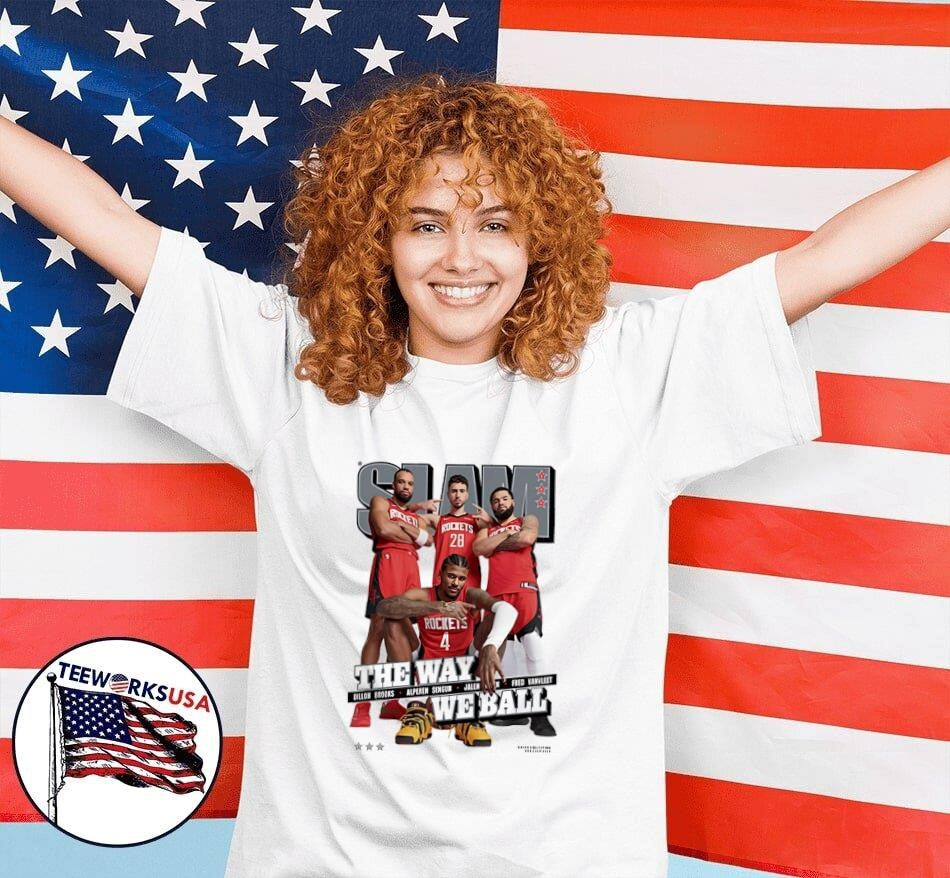 Slam the way we ball Dillon Brooks Alperen Sengun - Adult & Kids T-Shirts, Sweatshirts & Hoodies apparel design preview 7