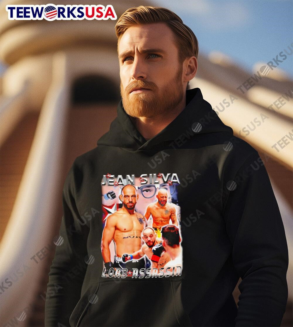Jean Silva Lord Assassin graphic retro - Adult & Kids T-Shirts, Sweatshirts & Hoodies apparel design preview 2