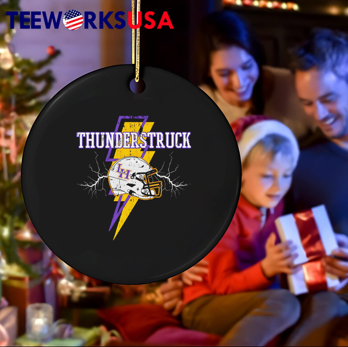 Crown trio liberty hill panthers thunderstruck - Adult & Kids T-Shirts, Sweatshirts & Hoodies apparel design preview 4