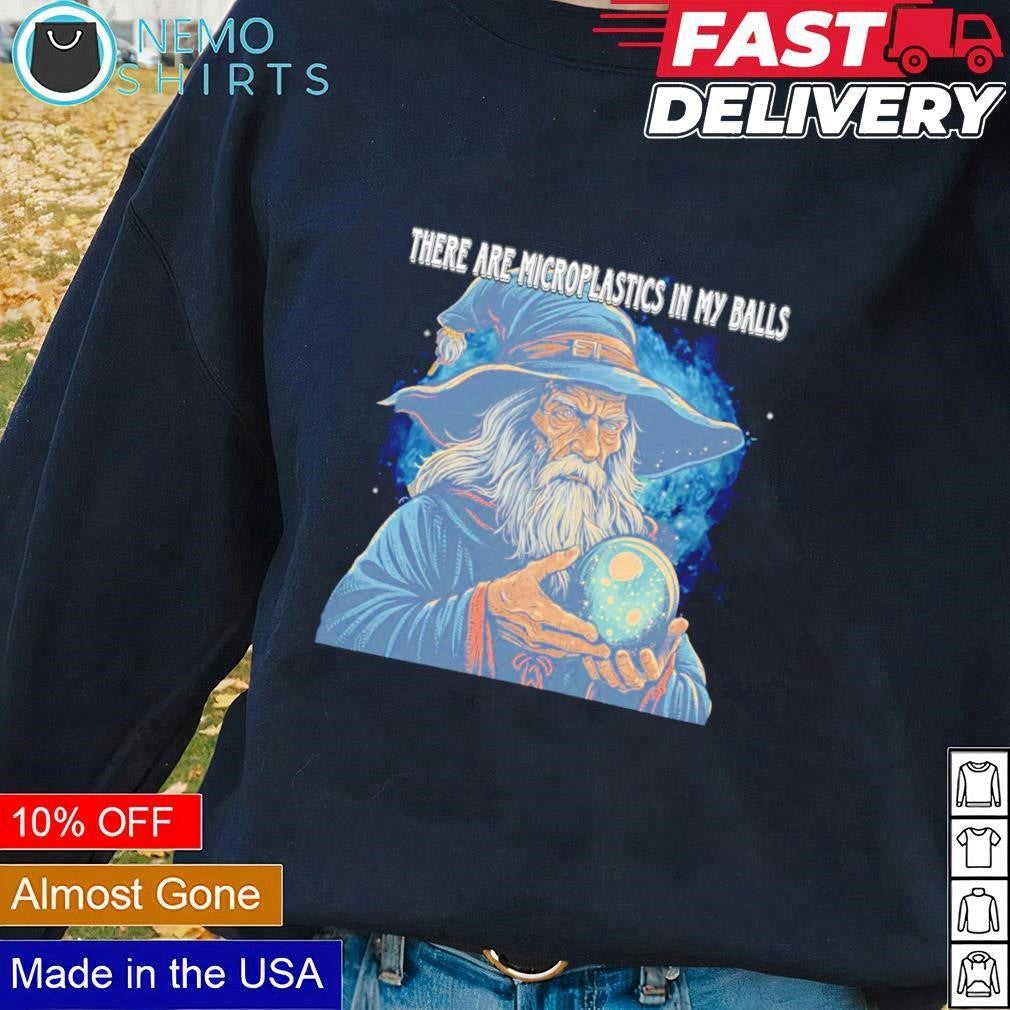 There are microplastics in my balls - Adult & Kids T-Shirts, Sweatshirts & Hoodies apparel design preview 3