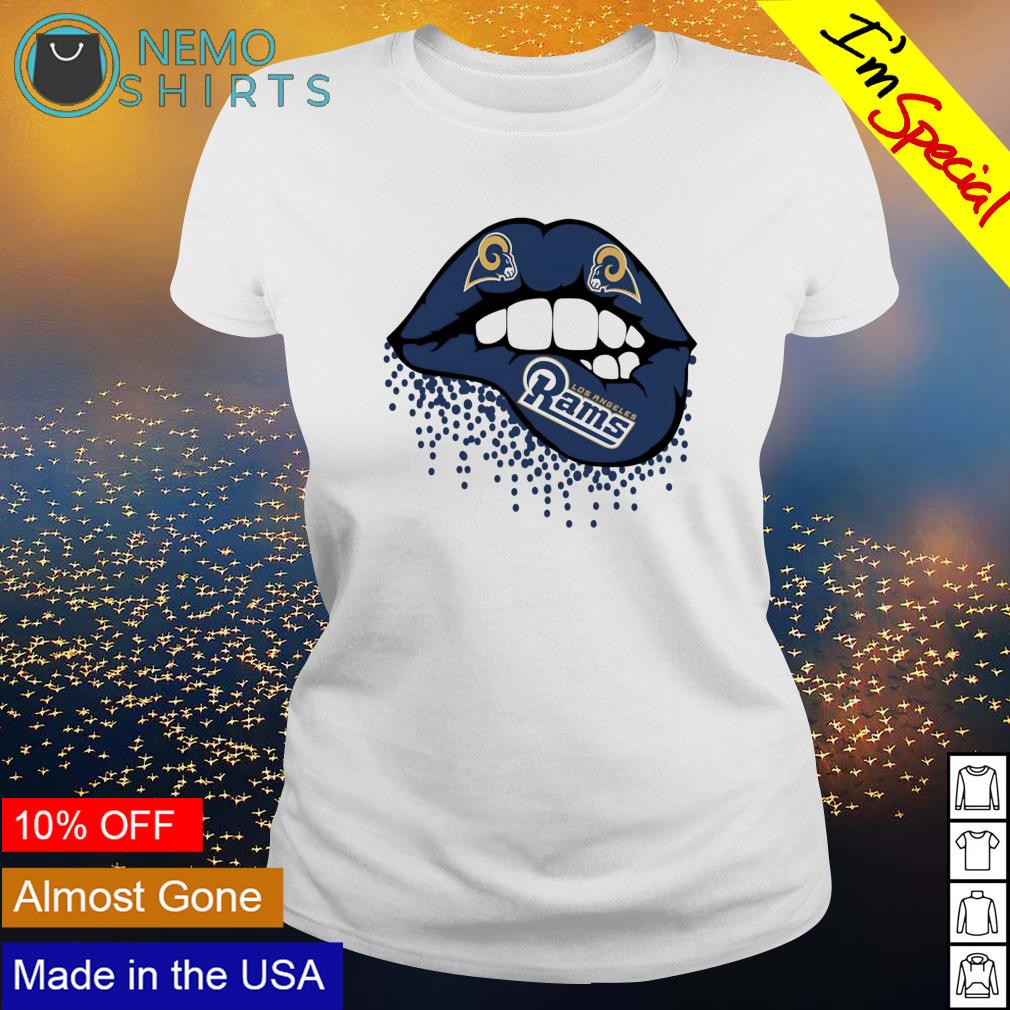Los Angeles Rams lips - Adult & Kids T-Shirts, Sweatshirts & Hoodies apparel design preview 3