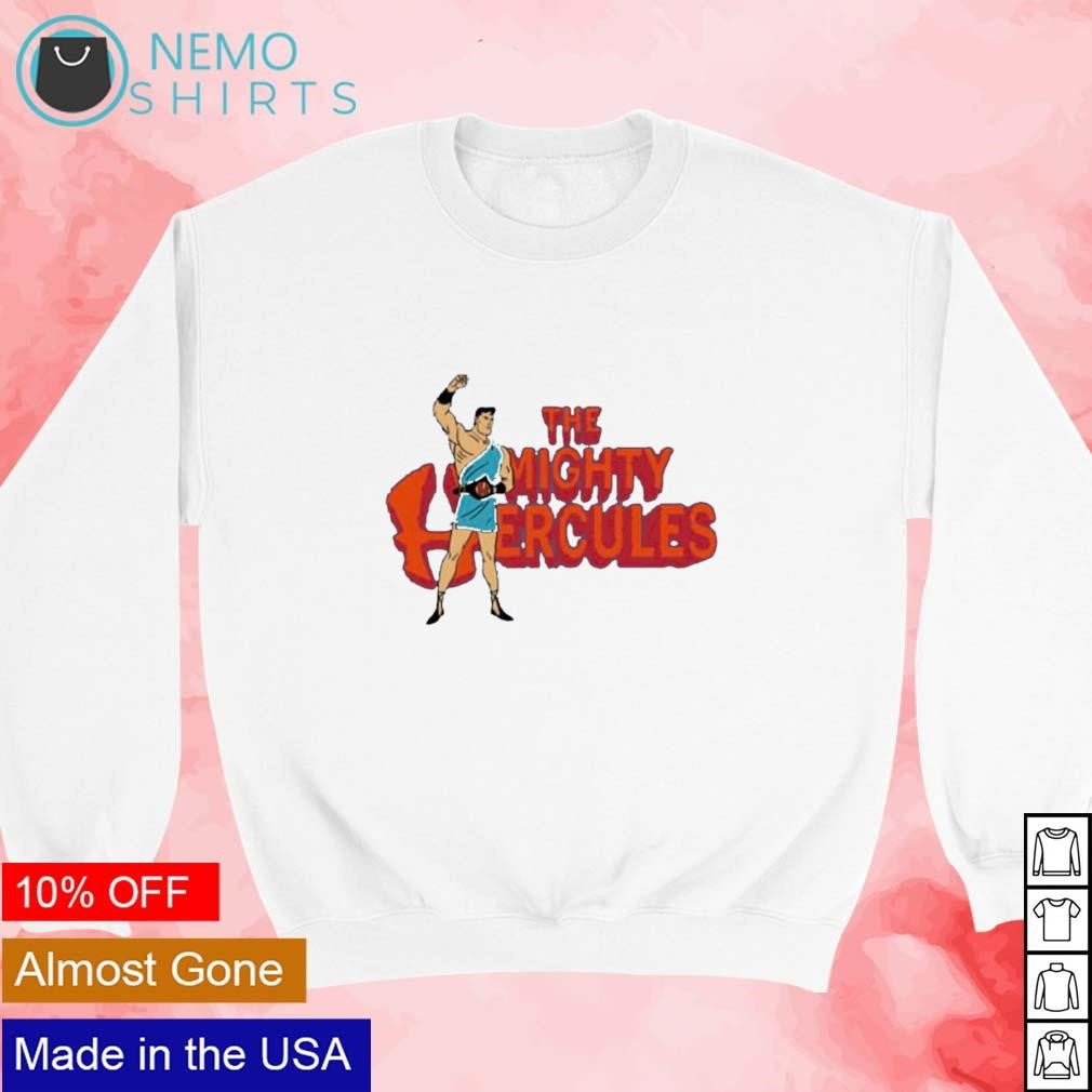 The Mhty Hercules 60s cartoon TV series - Adult & Kids T-Shirts, Sweatshirts & Hoodies apparel design preview 3