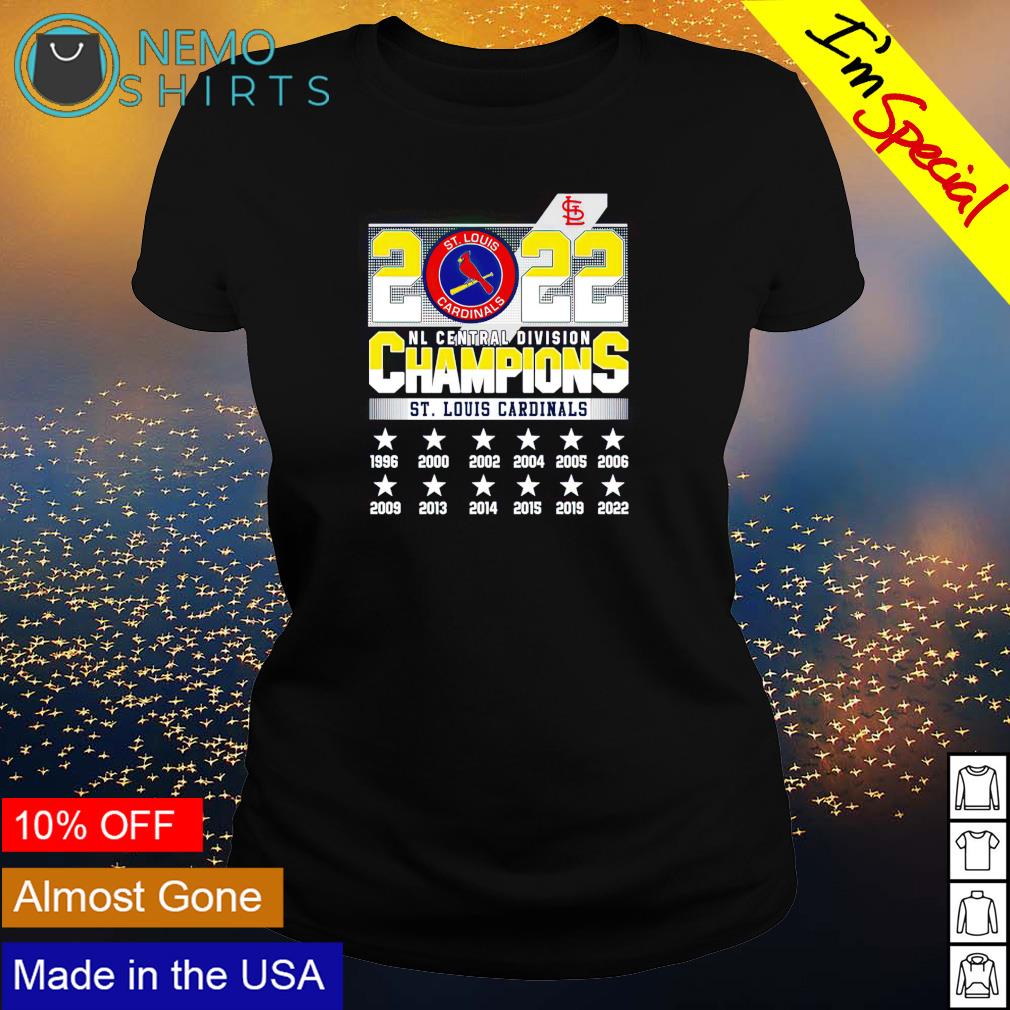 St. Louis Cardinals NL Central division champions - Adult & Kids T-Shirts, Sweatshirts & Hoodies apparel design preview 3