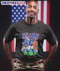 Chicago Bears Caleb Williams 18 burn stadium - Adult & Kids T-Shirts, Sweatshirts & Hoodies apparel design preview 1
