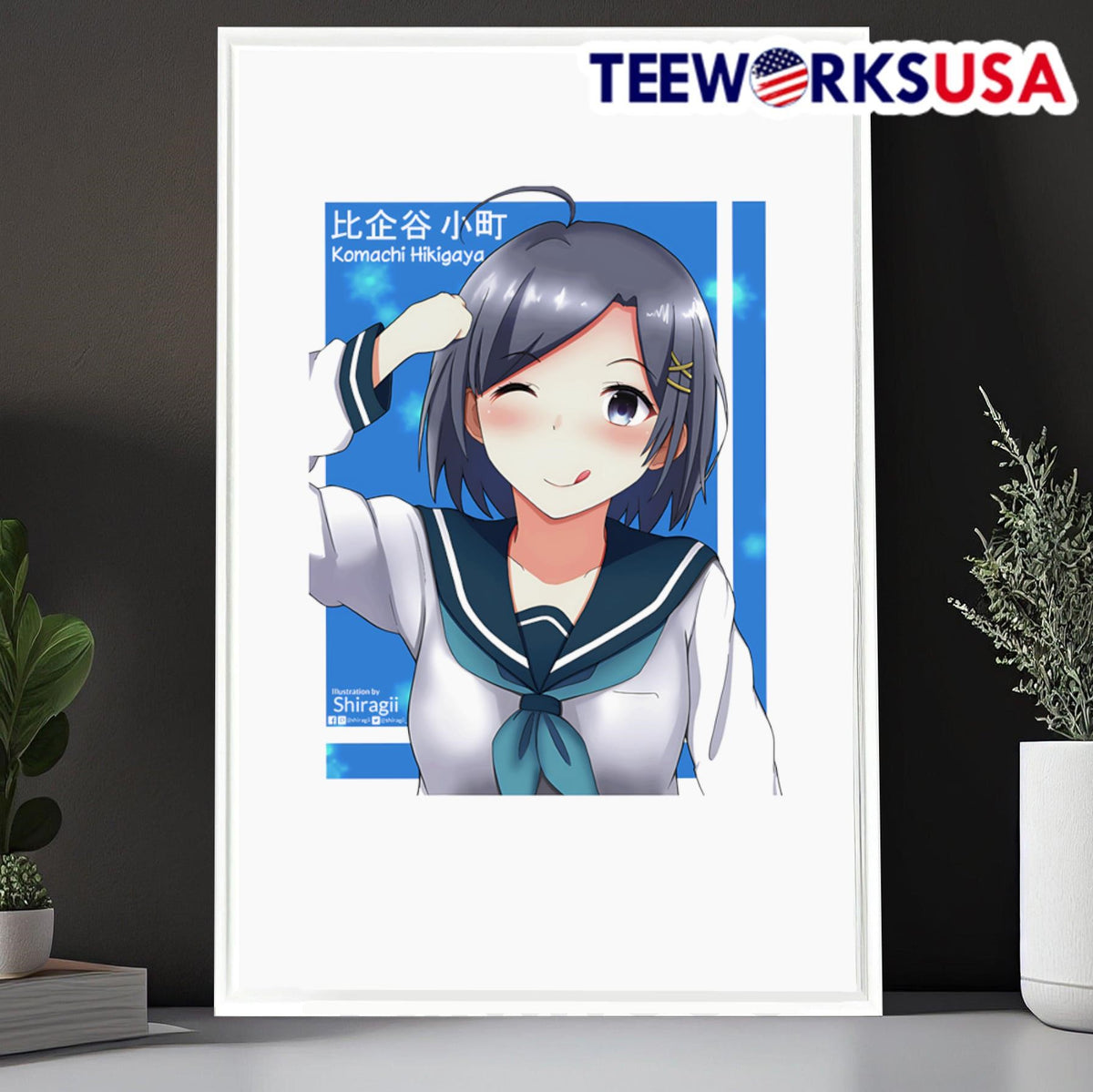 Komachi Hikigaya Komacheese - Adult & Kids T-Shirts, Sweatshirts & Hoodies apparel design preview 6