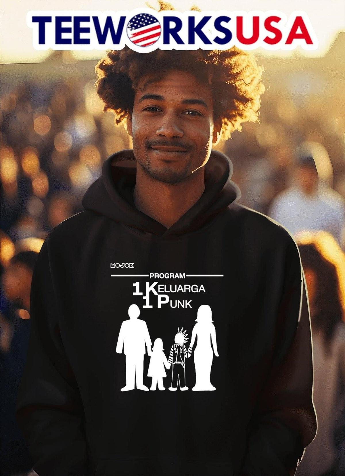Program 1 Keluarga Punk - Adult & Kids T-Shirts, Sweatshirts & Hoodies apparel design preview 2