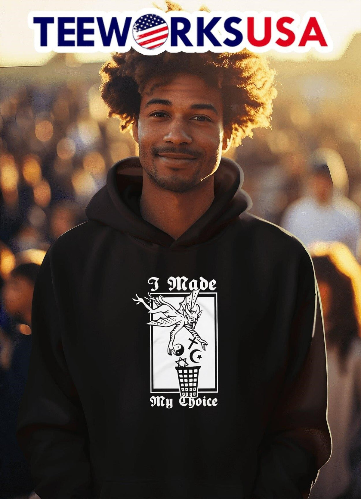 Neronoir I Made My Choice - Adult & Kids T-Shirts, Sweatshirts & Hoodies apparel design preview 2