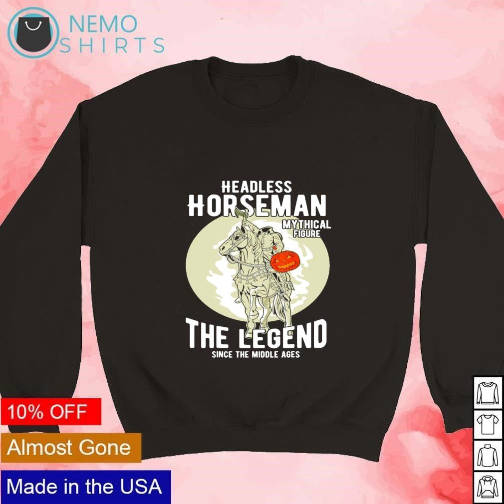Headless horseman the legend mythical figure - Adult & Kids T-Shirts, Sweatshirts & Hoodies apparel design preview 3