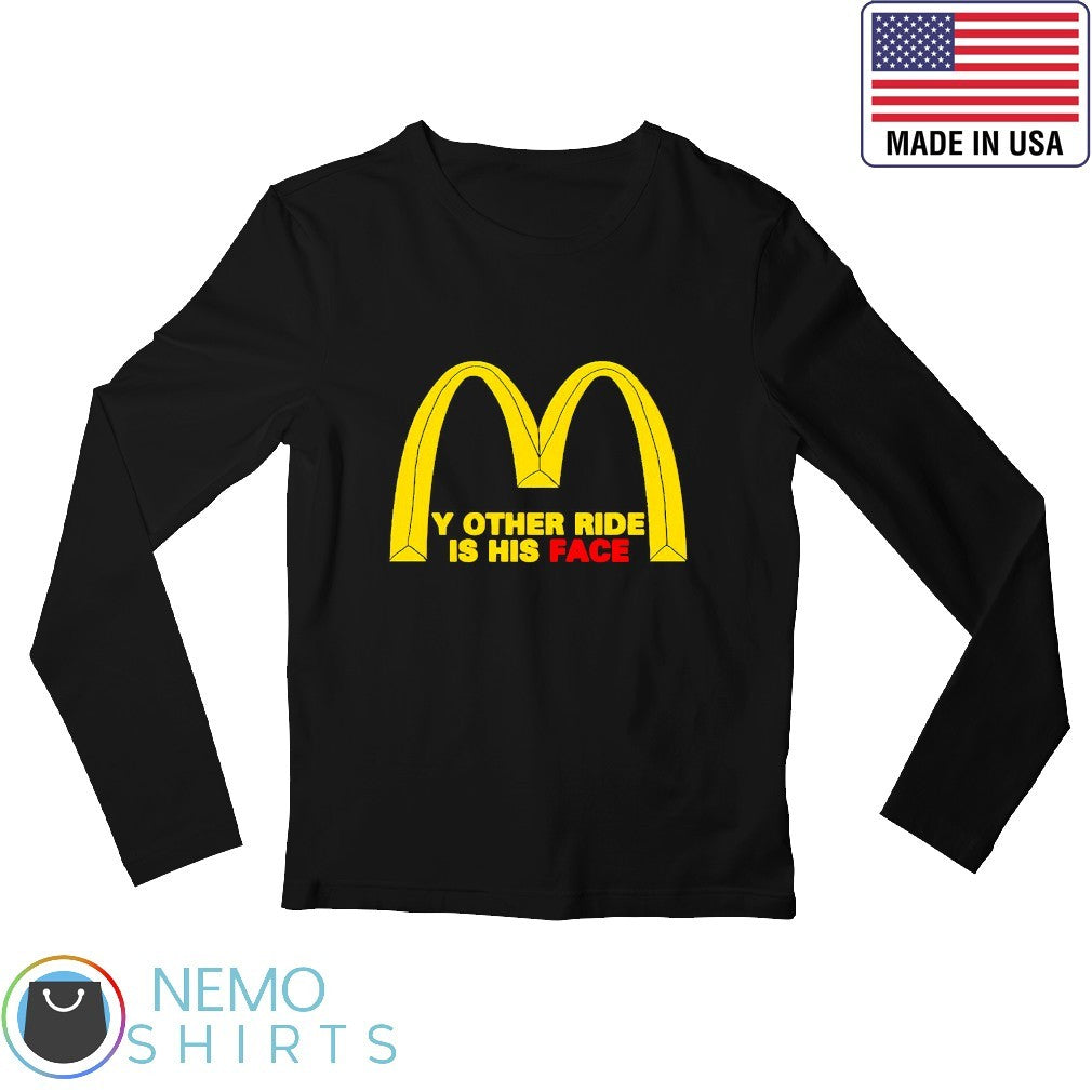 My other ride is his face - Adult & Kids T-Shirts, Sweatshirts & Hoodies apparel design preview 3