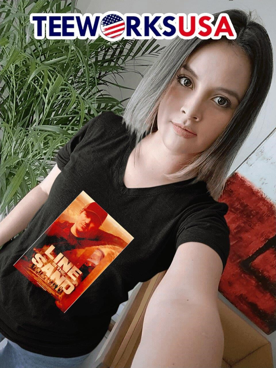 James O'Keefe line in the sand - Adult & Kids T-Shirts, Sweatshirts & Hoodies apparel design preview 4