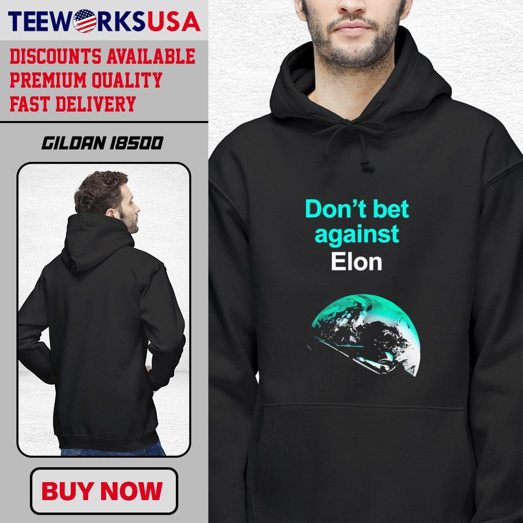Steven Mark Ryan Don't Bet Against Elon - Adult & Kids T-Shirts, Sweatshirts & Hoodies apparel design preview 2