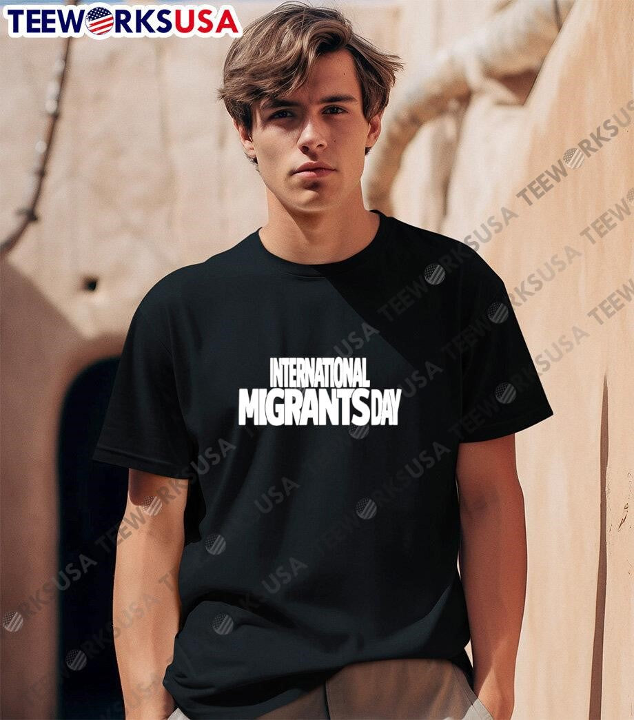 International Migrants Day - Adult & Kids T-Shirts, Sweatshirts & Hoodies apparel design preview 1