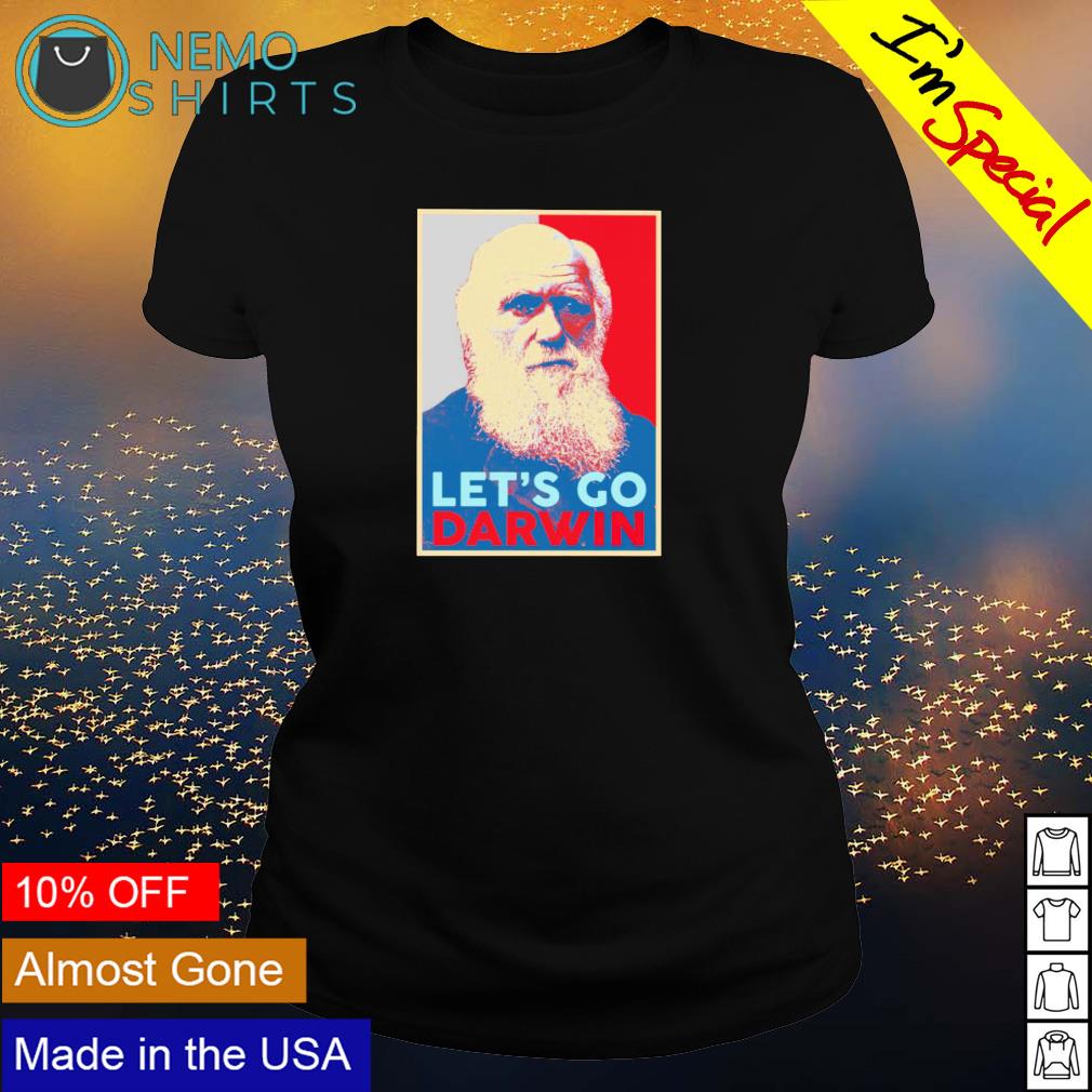 Charles Darwin let's go - Adult & Kids T-Shirts, Sweatshirts & Hoodies apparel design preview 3