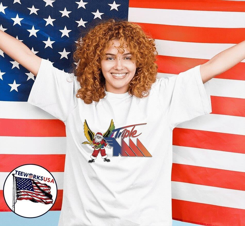 Triple M Rocks Christmas - Adult & Kids T-Shirts, Sweatshirts & Hoodies apparel design preview 4