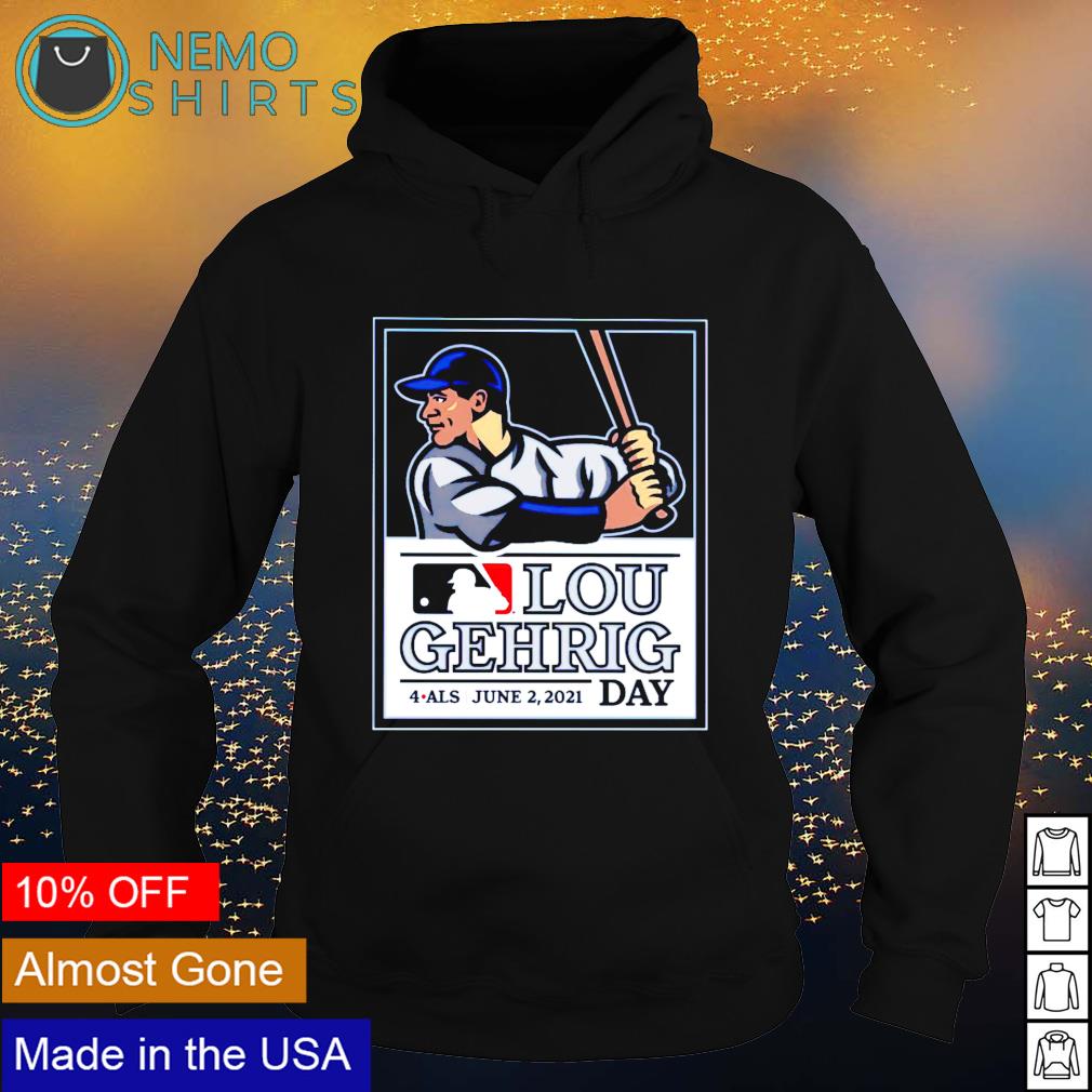 Lou Gehrig day - Adult & Kids T-Shirts, Sweatshirts & Hoodies apparel design preview 2