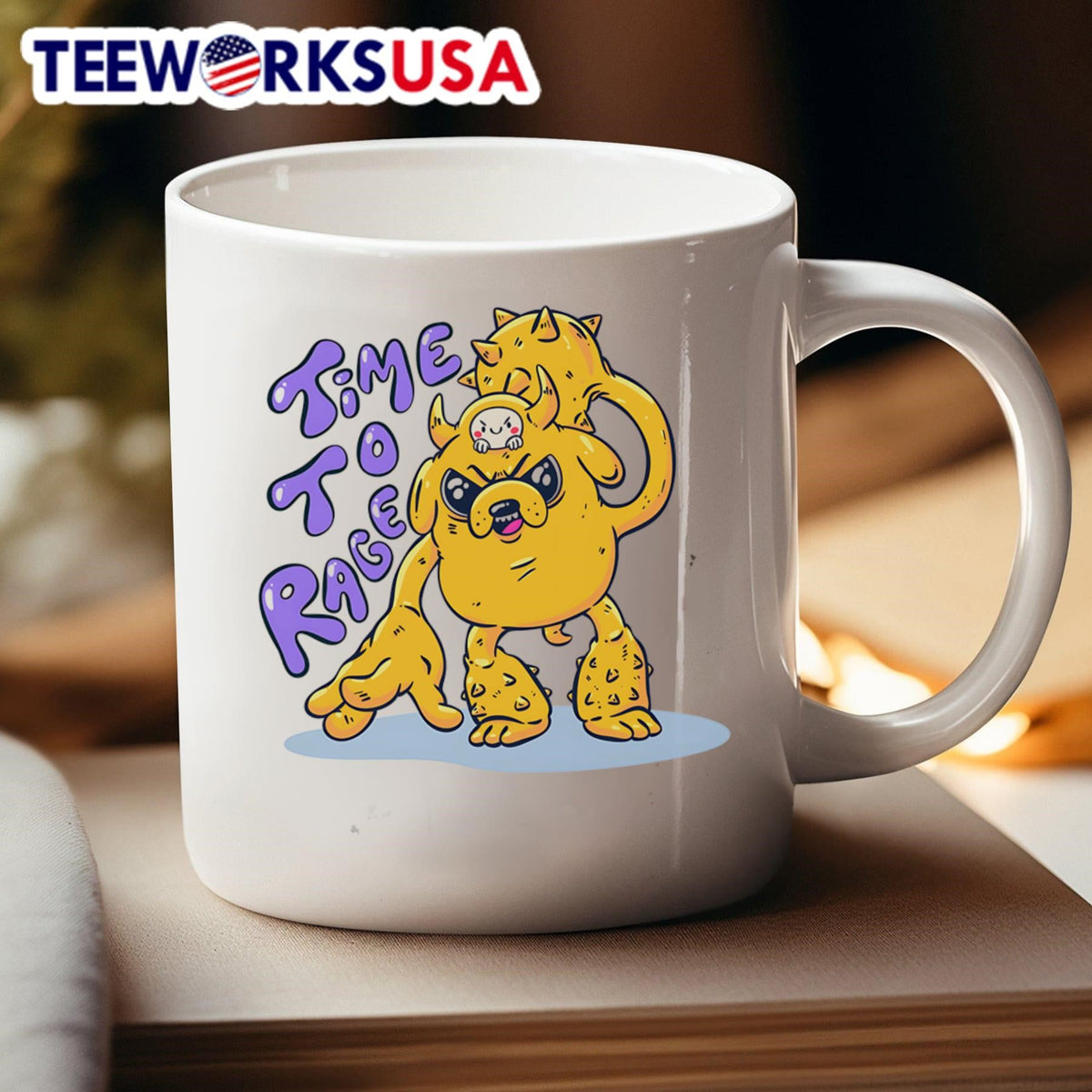 Adventure Time to rage - Adult & Kids T-Shirts, Sweatshirts & Hoodies apparel design preview 4