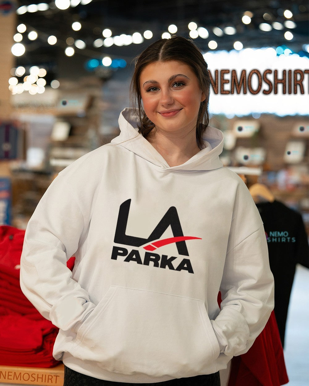 La Parka wrestlers x 80's logos - Adult & Kids T-Shirts, Sweatshirts & Hoodies apparel design preview 5