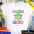 Baby Yoda I hate it when have to be nice someone - Adult & Kids T-Shirts, Sweatshirts & Hoodies apparel design preview 1