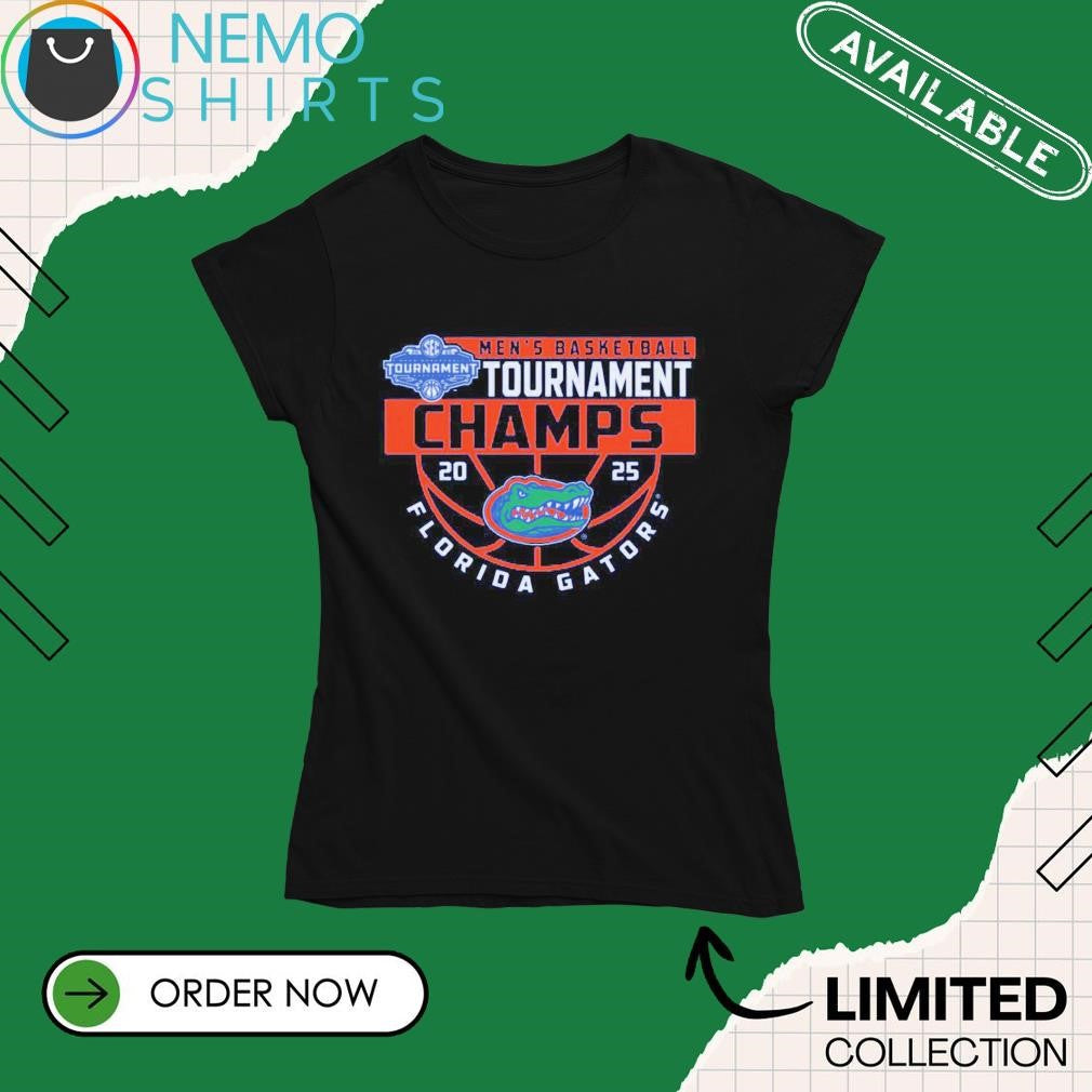 Florida Gators SEC men's basketball tournament champs - Adult & Kids T-Shirts, Sweatshirts & Hoodies apparel design preview 4
