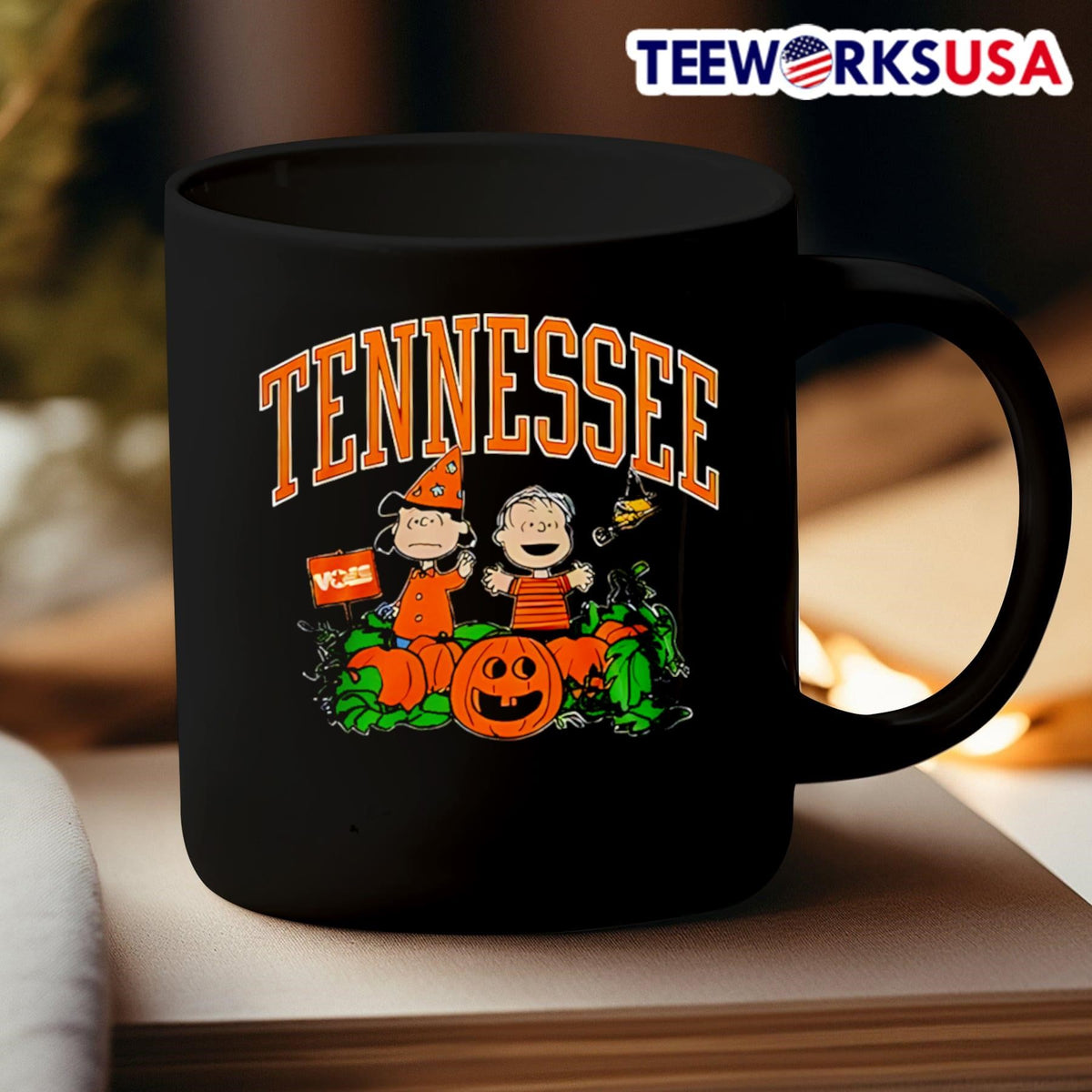 Tennessee Volunteers Snoopy 2025 Halloween - Adult & Kids T-Shirts, Sweatshirts & Hoodies apparel design preview 3