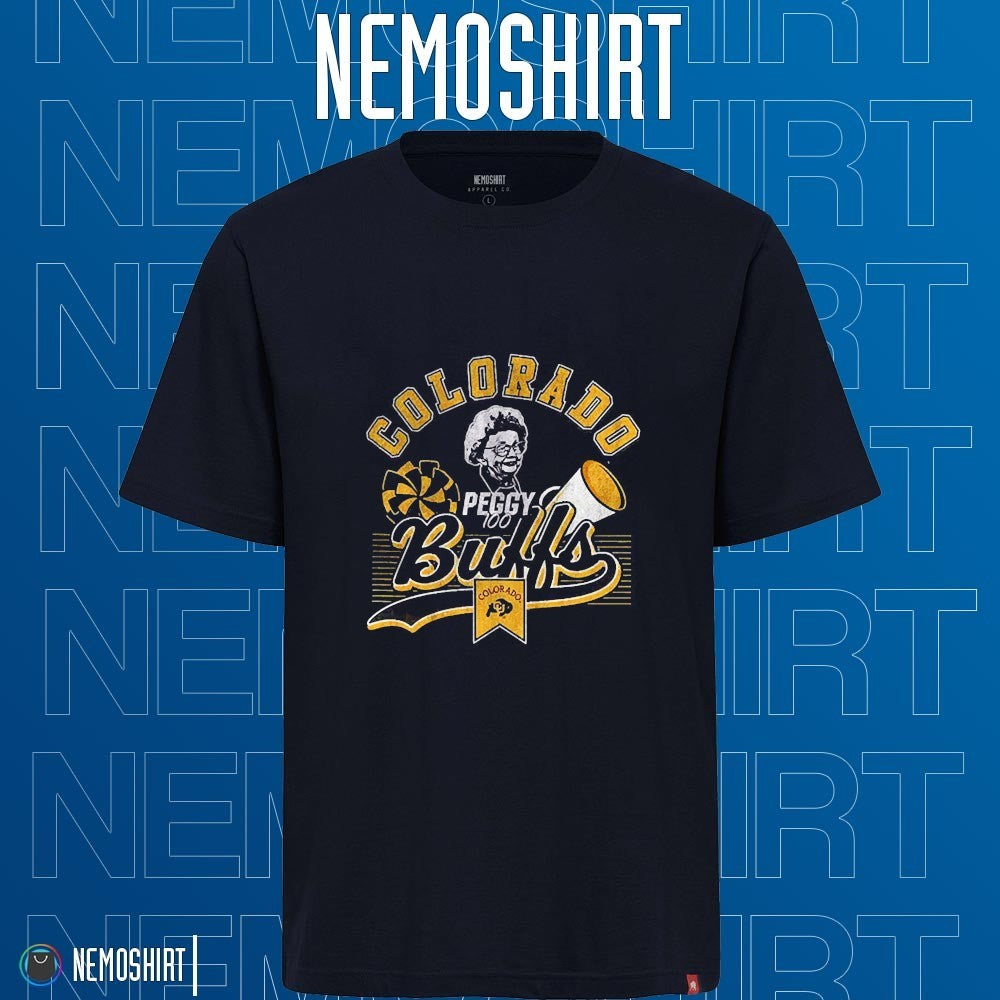 Colorado Buffaloes Peggy 200 retro graphic - Adult & Kids T-Shirts, Sweatshirts & Hoodies apparel design preview 1