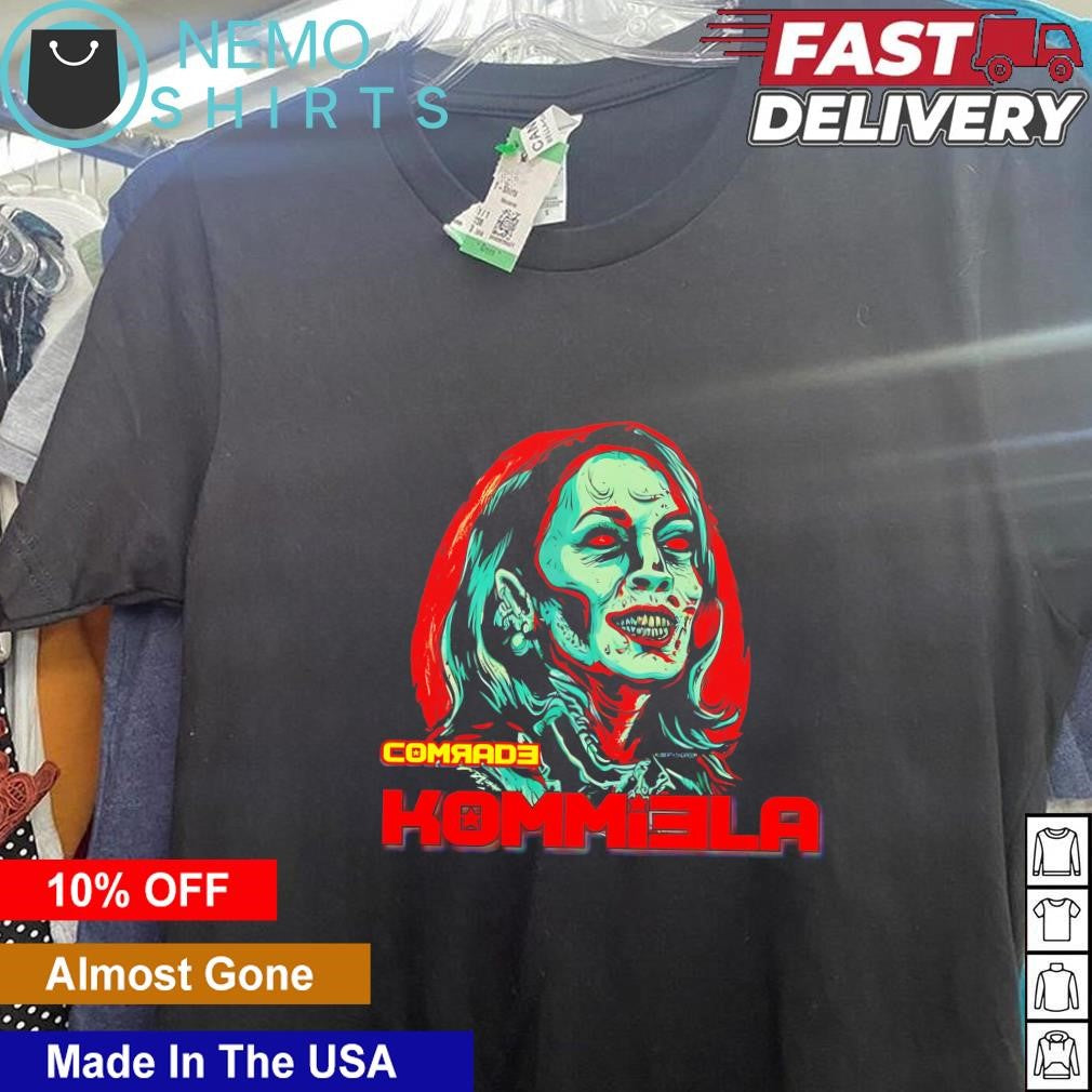 Walton and Johnson Comrade Kommiela Zombie - Adult & Kids T-Shirts, Sweatshirts & Hoodies apparel design preview 5