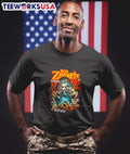 Rob Zombie man or monster - Adult & Kids T-Shirts, Sweatshirts & Hoodies apparel design preview 1