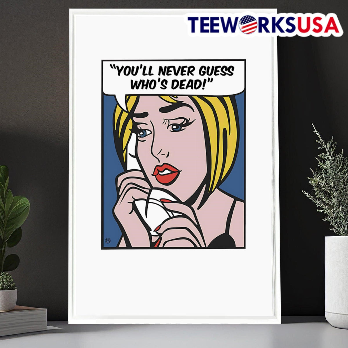You'll never guess who's dead - Adult & Kids T-Shirts, Sweatshirts & Hoodies apparel design preview 6