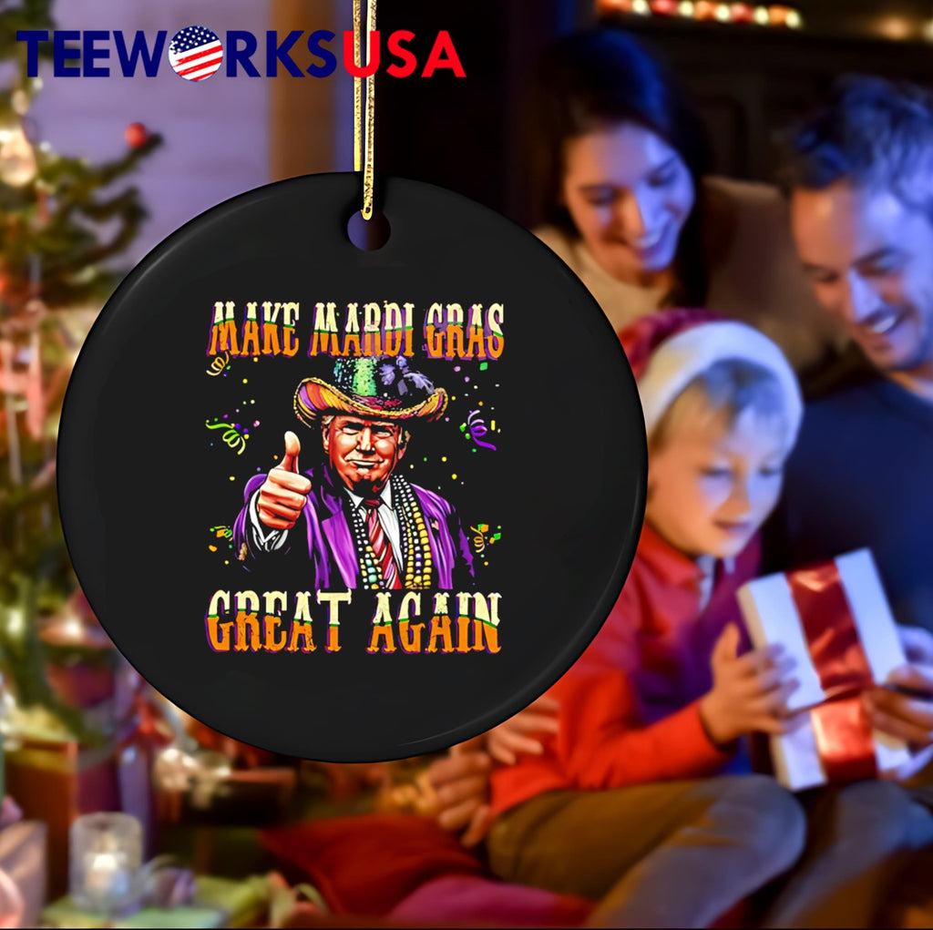 Trump 2025 Make Mardi Gras Great Again - Adult & Kids T-Shirts, Sweatshirts & Hoodies apparel design preview 4