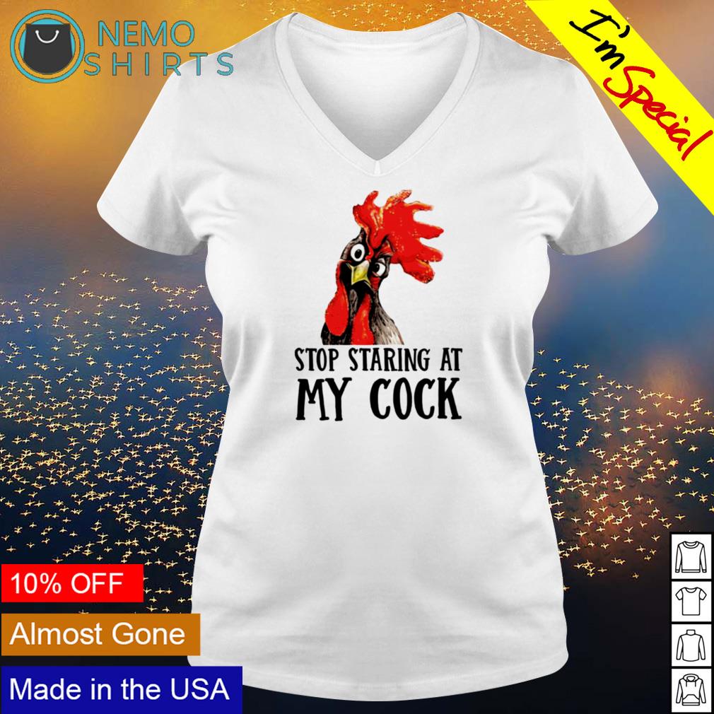 Chicken stop staring at my cook - Adult & Kids T-Shirts, Sweatshirts & Hoodies apparel design preview 5