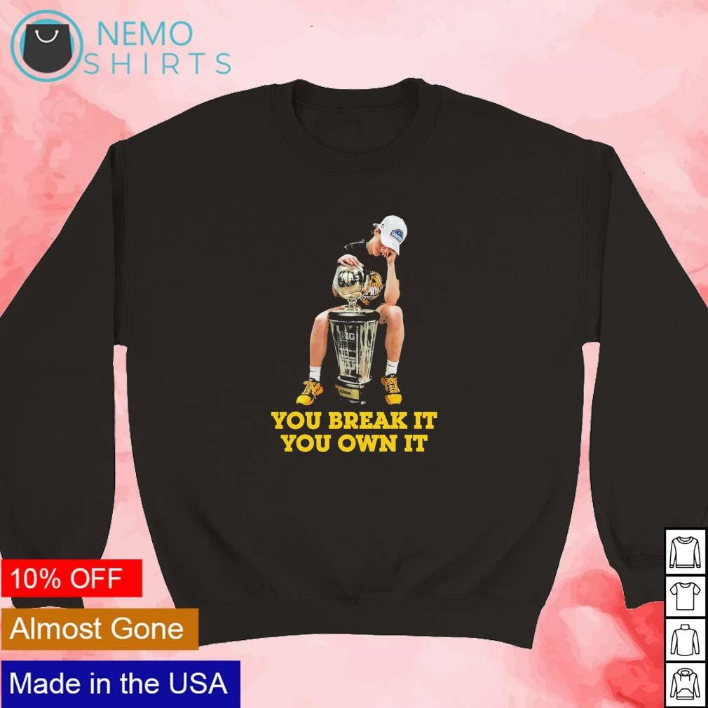 You break it own Caitlin Clark does iconic Kobe pose - Adult & Kids T-Shirts, Sweatshirts & Hoodies apparel design preview 5