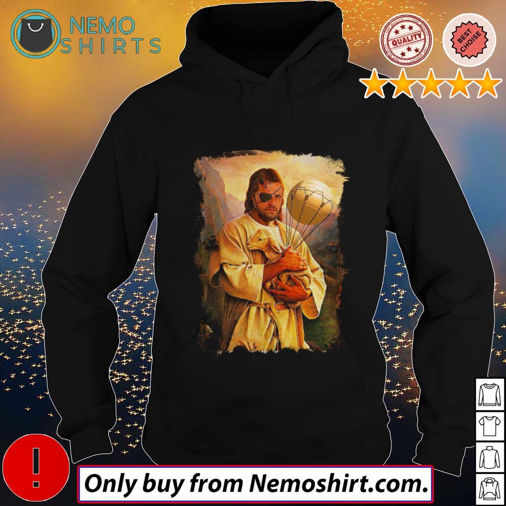 Big Boss Jesus hug Sheep - Adult & Kids T-Shirts, Sweatshirts & Hoodies apparel design preview 2